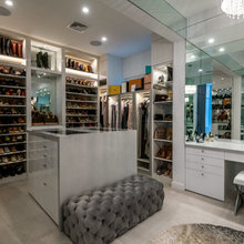 Closet vanity