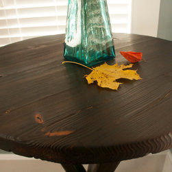 Shou Sugi Ban Style Pub Table - Indoor Pub And Bistro Tables
