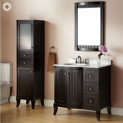 Customize Solid Wood Bathroom Vanity- - Products