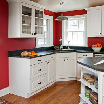 Historic Farmhouse Kitchen with Modern Flair
