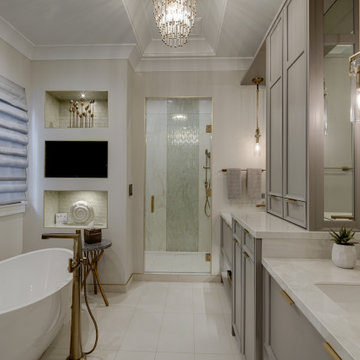 Sophisticated Master Bath Design