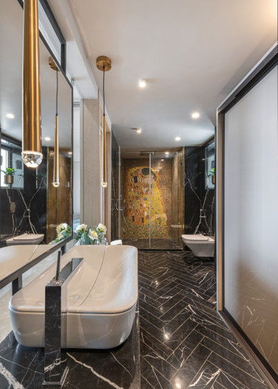 Modern Bathroom by anjali rawat architects