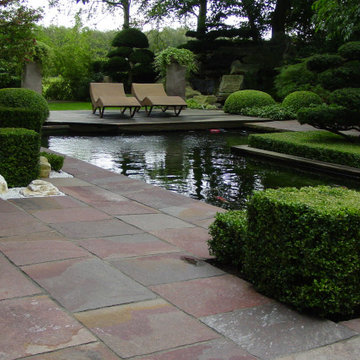 Gartendesign und Gestaltung von Japan-Garten-Kultur