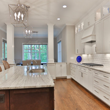 Transitional Cottage Custom Home in Governors Club