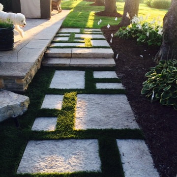 great solution for flagstone pathway