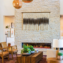 living room fireplace