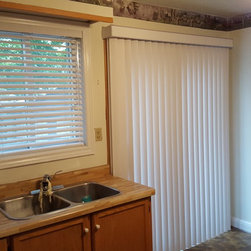 Matching PVC Horizontal & Vertical Blinds - Window Blinds