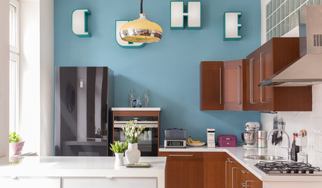 Houzzbesuch: Ein Wiener Vintage-Traum für zwei Grafikdesigner