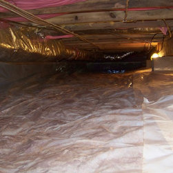 waterproof crawl space, foundation, center beam, vapor barrier - Products