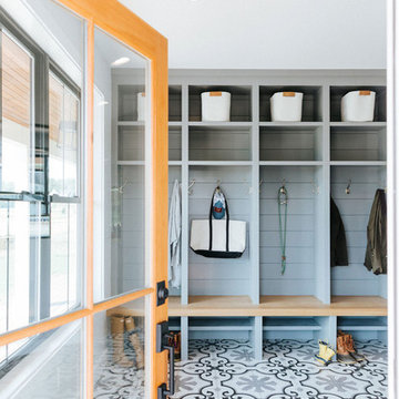 Riverfront Drive Transitional Farmhouse