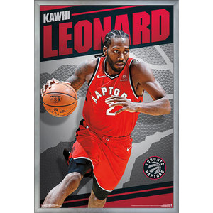 Multi Trends International Toronto Raptors-Kawhi Leonard Wall Poster 24.25 X 35.75