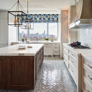 A Stunning New Kitchen with a Gorgeous Chicago View