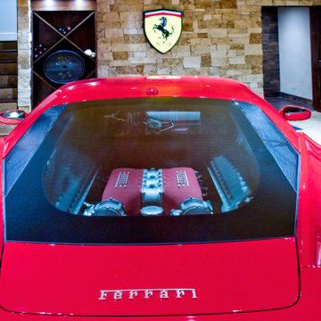 Ferrari Man Cave