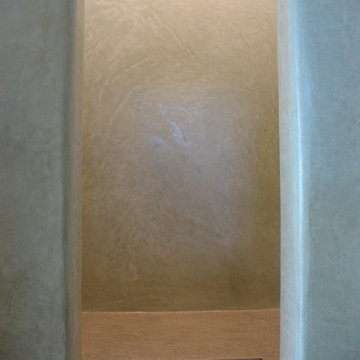 DeGarmo Strawbale - Tadelakt Master Shower