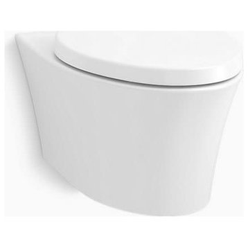 Kohler K-31539 Veil Wall Mounted Elongated Toilet Bowl Only - - White