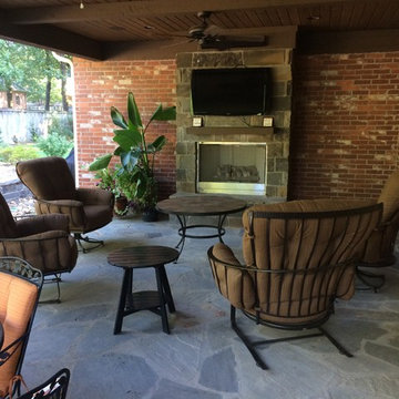 Chamboard Covered Porch