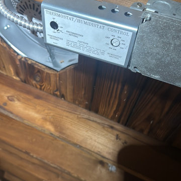 Electrical Services - Power Vent Installation