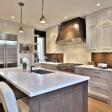 Open Concept Kitchen - Caesarstone