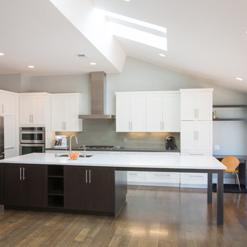 Caesarstone Quartz, Raven and Pental Quartz, Cascade White