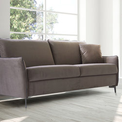 Modern Italian Sleeper Sofa IRIS by Pezzan | Light Brown - Sleeper Sofas