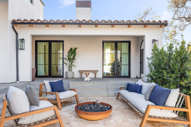 Mediterranean Patio by Luxe Remodel