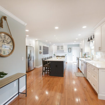 Transitional Family Kitchen