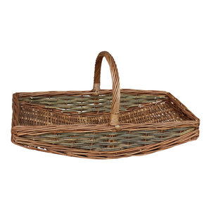 Large Slope Sided Antique Wash Trug garden Basket