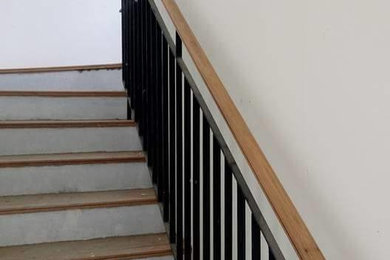 Staircase handrails
