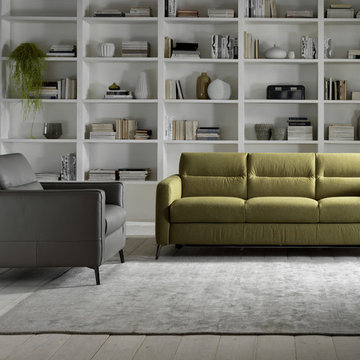 Fascino C008 Modern Sofa Sleeper by Natuzzi Editions
