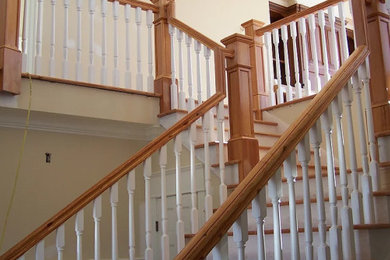 Inspiration for a staircase remodel in Other