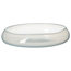 Handmade Handblown Glass Salad Bowl by Michael Ruh, Alabaster