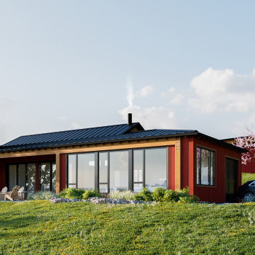 Oregon, Vineyard exterior renderings