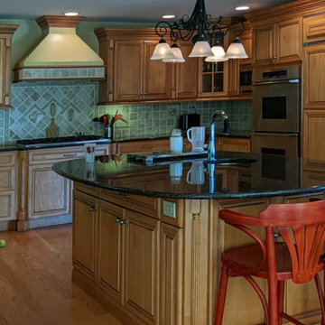 Classic Transitional Kitchen, Family Room and More
