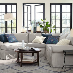 TONAL TILE TUFTED RUG - EBONY - Area Rugs