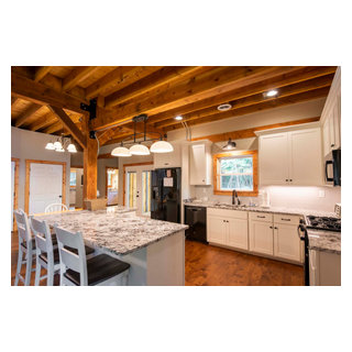 The Armstrong - JMO1019 - Rustic - Kitchen - by Legacy Post & Beam