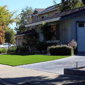Artificial grass installation in Pleasanton, CA 2