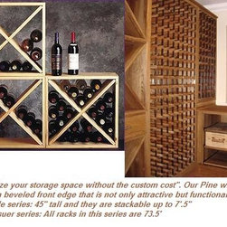 Wine Cave Pine Wine Racks - Wine Racks