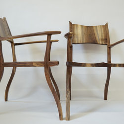 Walnut Occasional Chair - Armchairs & Accent Chairs