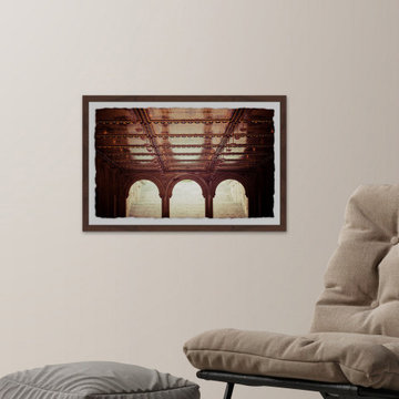 “Central Park II” Framed Painting Print