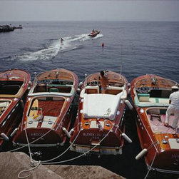 Slim Aarons, Waterskiing from the Hotel Du Cap-Eden-Roc in Cap d'Antibes, France - Artwork