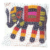 Barmer Applique Pillow Cover With Elephant Applique