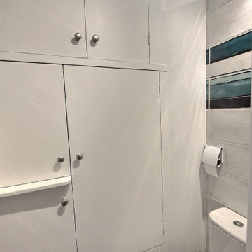 Rénovation complète d'une salle de bain et WC à Colombes