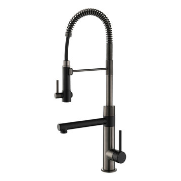 Artec Commercial 2-Function 1-Handle Pulldown Pot Filler Kitchen Faucet MBSB