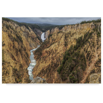 Galloimages Online 'Yellowstone Grand Canyon' Canvas Art, 32"x22"