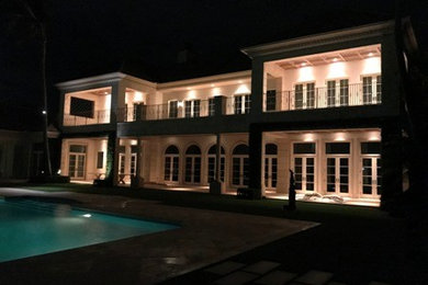 Inspiration for a timeless exterior home remodel in Miami