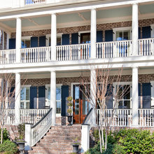 Trim Colors, Southern Colonial, Greek Revival Brick