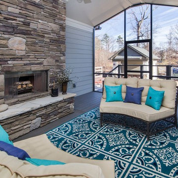 Rustic Waterfront Staging Project on Lake Norman (Resale)