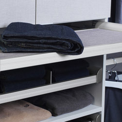 Elite Folding Station Pull-Out Shelf - Slate Fabric - Products