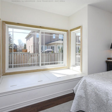 Attractive Bedroom with New Windows - Renewal by Andersen San Francisco Bay Area