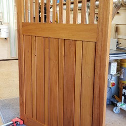 Spanish Cedar Gate - Home Fencing And Gates
